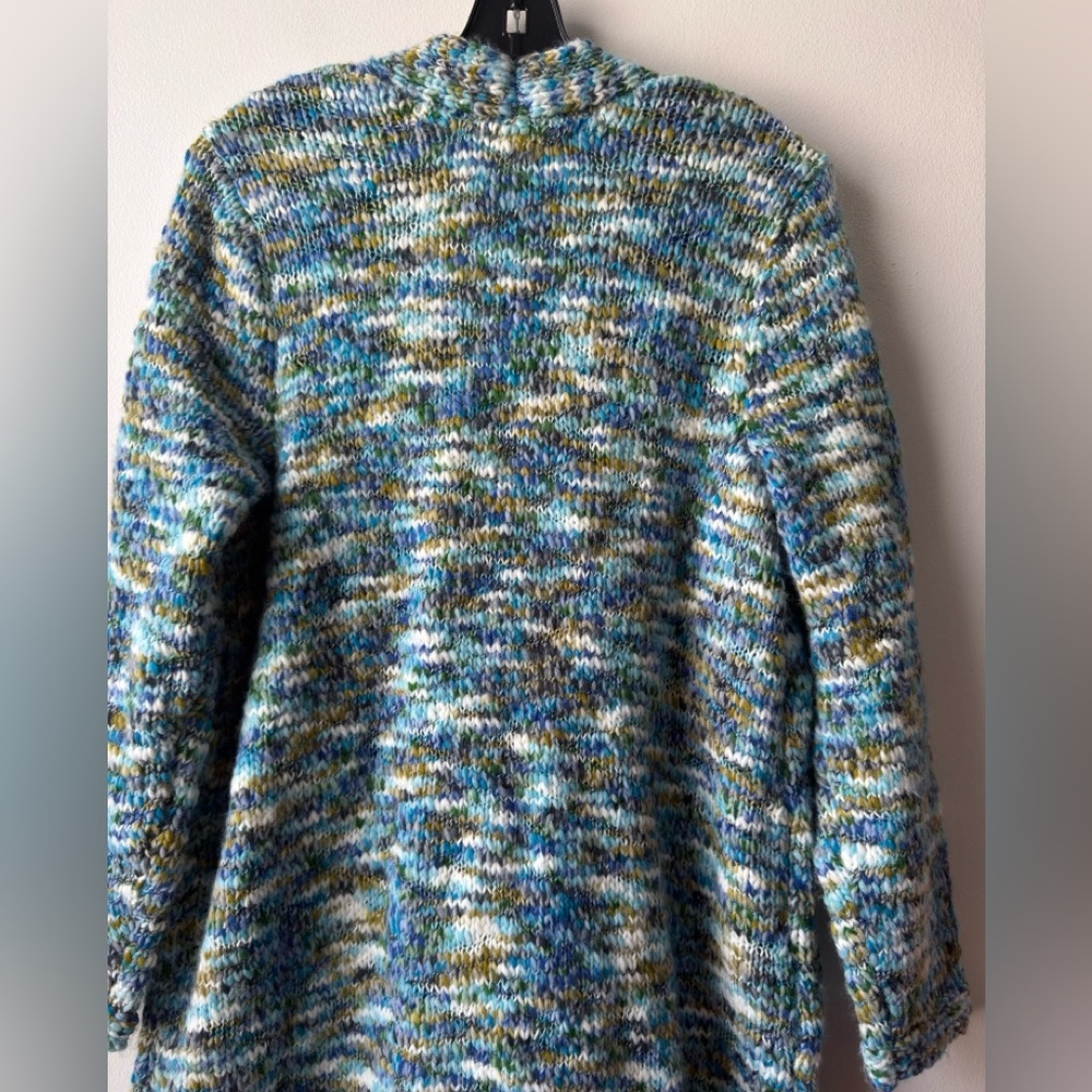 J. Jill Clarendon Cyan Cardigan at Hamilton Place in Chattanooga Blue Green Knit - Picture 9 of 14
